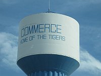 USA - Commerce OK - Water Tower (16 Apr 2009)